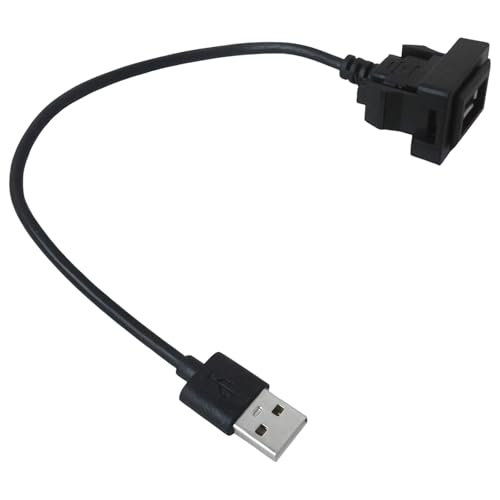 JURENGUDF Male to Female USB Power Socket Adapter, USB Port Car Charger Designed for Toyota Previa 2016