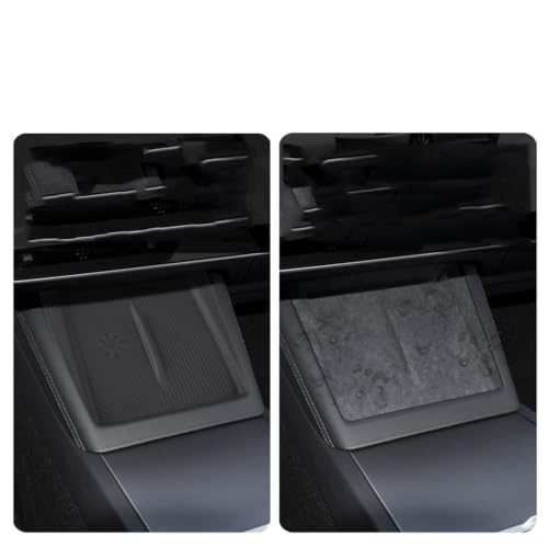 Washable Silicone Wireless Charger Mat Pad for Tesla Model 3 / Y - color: A