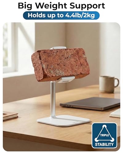COOPER TabStand Mini 10" Tablet Stand, iPad Stand for Desk, Tablet Mount - color: D - Mini White
