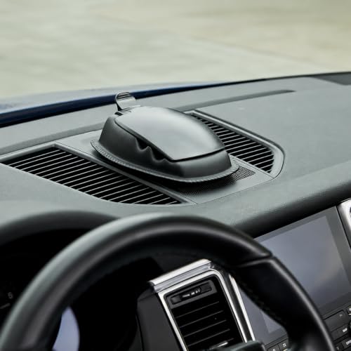 APPS2Car Weighted Beanbag GPS Holder for Car Dashboard, Spring-Loaded Clamp