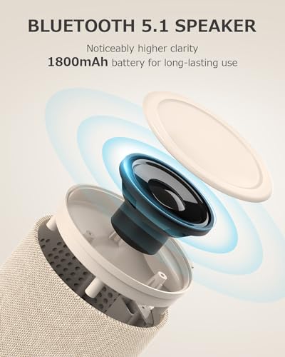 Bluetooth Speaker, Night Light, 15W Magnetic Fast Charging for Apple - color: Yellow