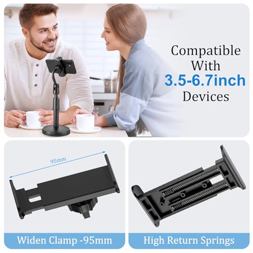 Cell Phone Holder, Height and Angle Adjustable Cell Phone Holder
