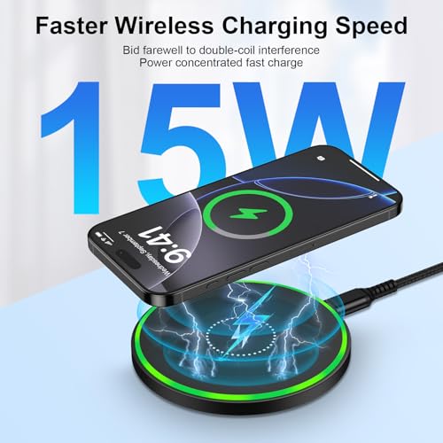 Wireless Charger Google Pixel 11 Fast Charging Pad for Pixel 10 Pro XL/9Pro