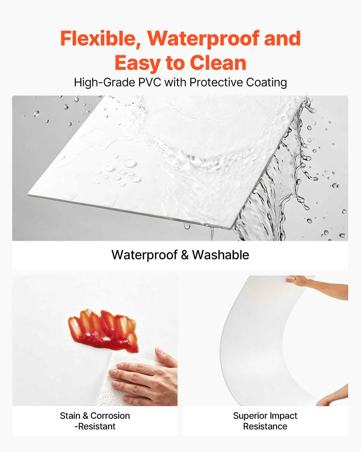 24 x 48 in PVC Ceiling Tiles 10-Pack Drop Ceiling Panels White, PVC Foam Board, Grid Fit, Water-Resistant, Flexible Cut, Easy to Clean, Modern Decorative for Home,Office,Kitchen,Living Room