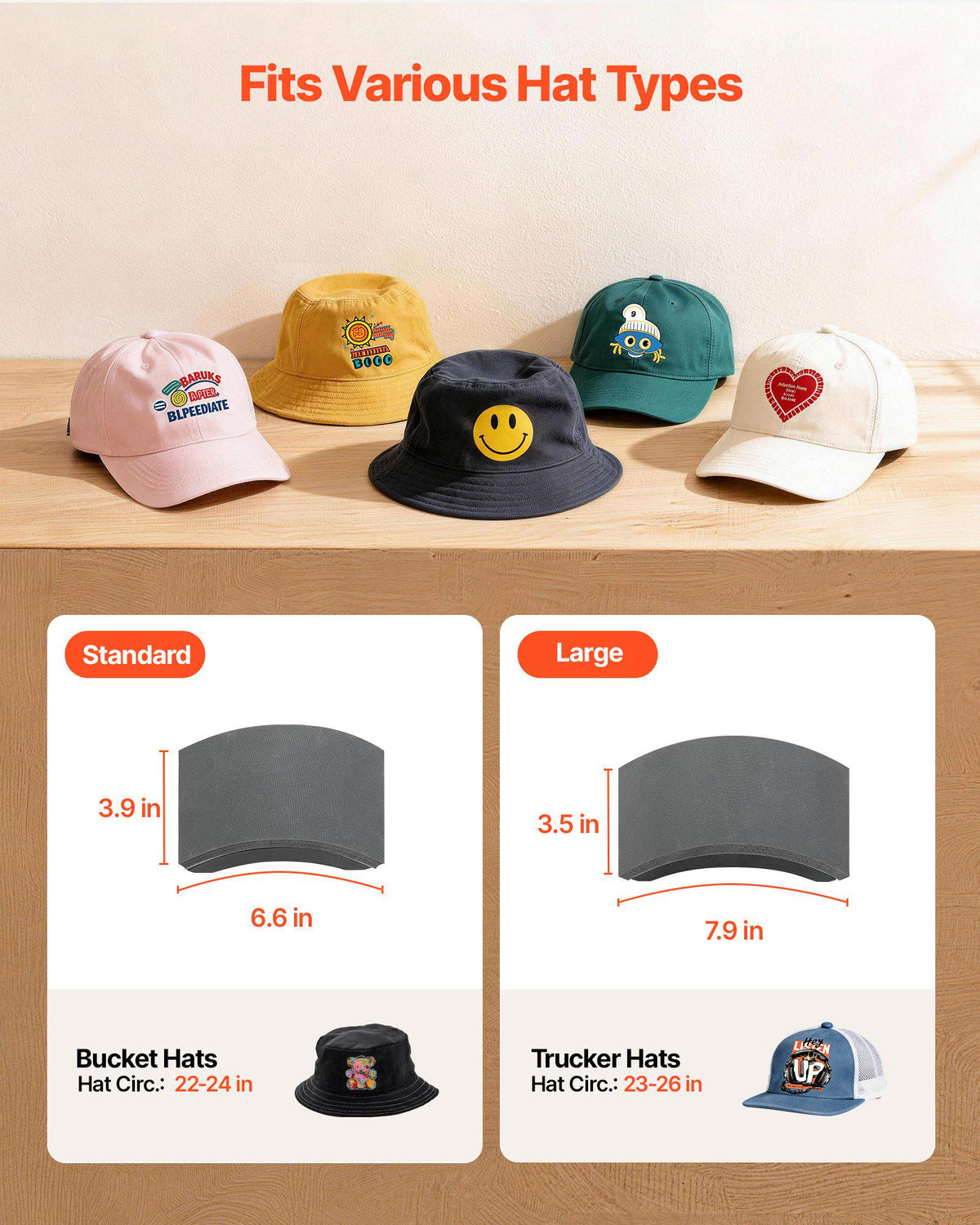 Hat Heat Press Machine, with 2 Interchangeable Platens and Caps Stretcher, Precise Temperature & Time Control, Heat Press for Hats and Caps, for HTV Iron On and Sublimation Projects, White