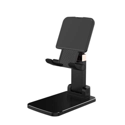 Adjustable Phone Stand, Heavy Duty Black Phone Holder