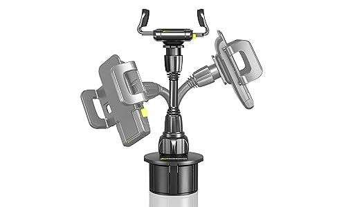 Bracketron TripGrip Cup Holder Car Phone Holder Mount with Expandable Base - style: Cup Holder Mount