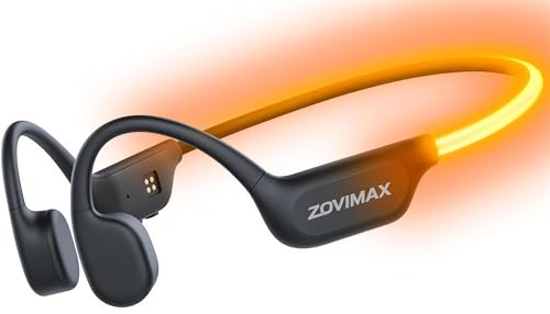X500 Bone Conduction Headphones, Open Ear, LED Light, IP67
