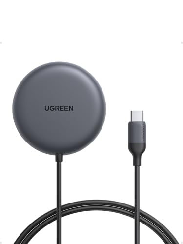UGREEN Qi2.2 25W MagSafe-Compatible Wireless Charging Pad - color: Grey