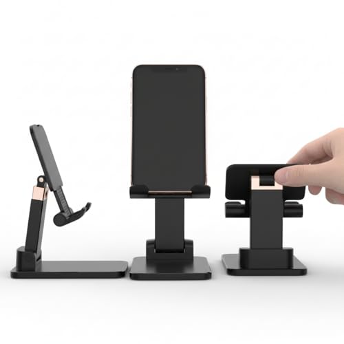 Phone and Tablet Stand, Adjustable Desktop Holder