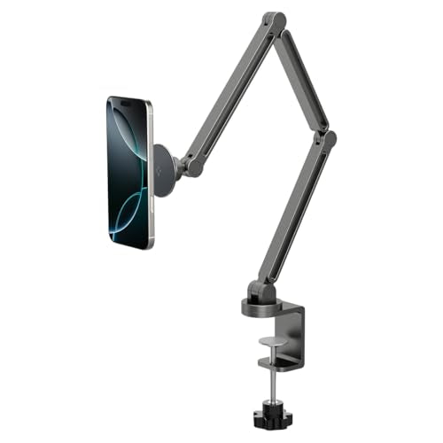 Spigen MagSafe Mount OneTap MagFit Adjustable and Flexible Phone Holder - size: Phone Holder Clamp Stand