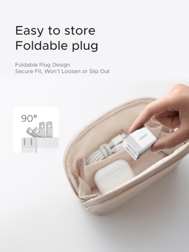 UGREEN Nexode Air 45W USB C Charger Block, Ultra Mini GaN Fast Charging - color: White