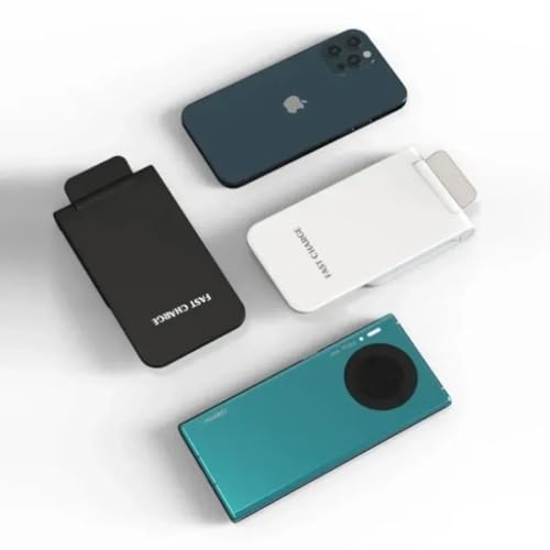 Dual Coil Wireless Charger Phone Charge for iPhone 17 16 15 14 13 12 Pro Max 15 14 13 12 Folding Fast Charging for Samsung Xiaomi 17 Pro Ma4x (Black with Cable) - color: Black with Cable