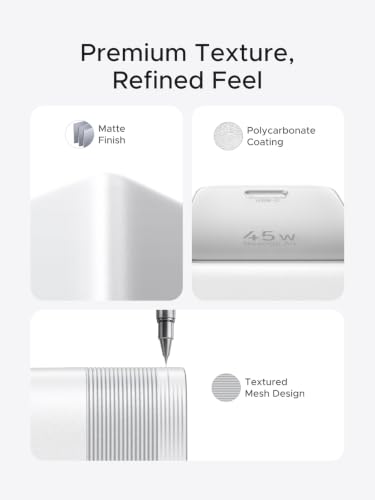 UGREEN Nexode Air 45W USB C Charger Block, Ultra Mini GaN Fast Charging - color: White