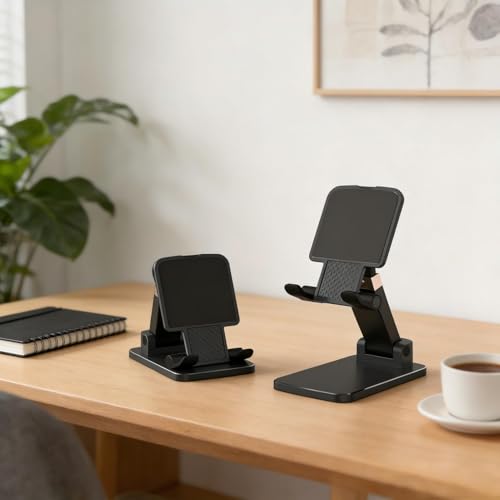 Adjustable Cell Phone Stand for Desk with All 4-10 Inches Smartphone