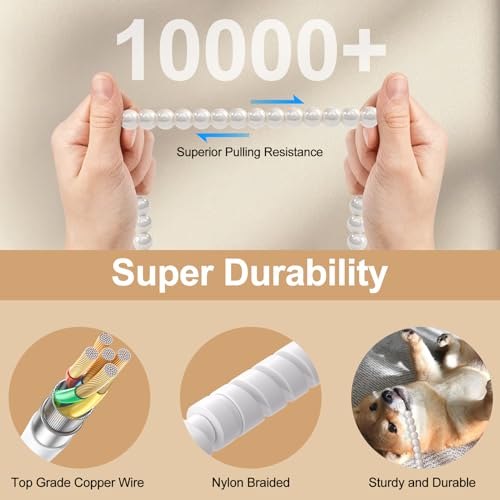 For iPhone Charger Cord 5FT USB to Lightn-ing Charger Cable for iPhone 14 - size: 1.5/5FT