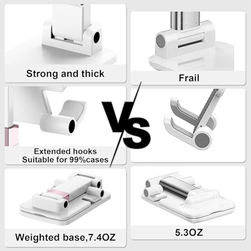 Cell Phone Stand Cute Mobile Holder For iPhone Desk Office Accessories - color: 01-White
