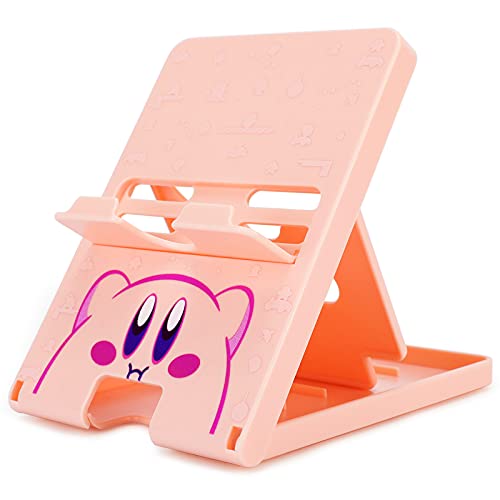 Foldable Stand for Nintendo Switch/2/Lite/OLED, Adjustable Switch Holder - color: Pink