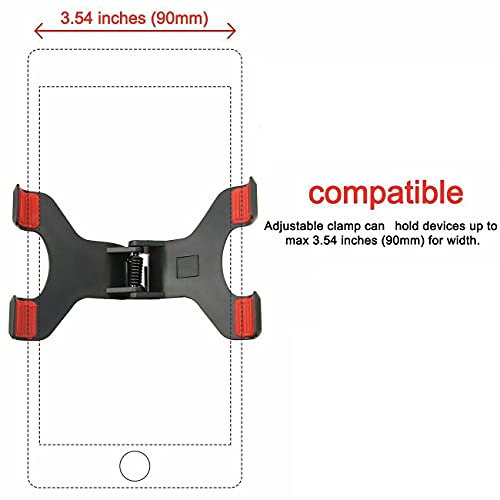 360° Car Windshield Mount Cradle Holder Stand for iPhone Mobile Cell Phone GPS Universal Long Shockproof Arm Dash Mount with Strong Suction Cup