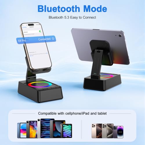 TARKARI Induction Speaker, Phone Stand with Speaker, Bluetooth Speakers