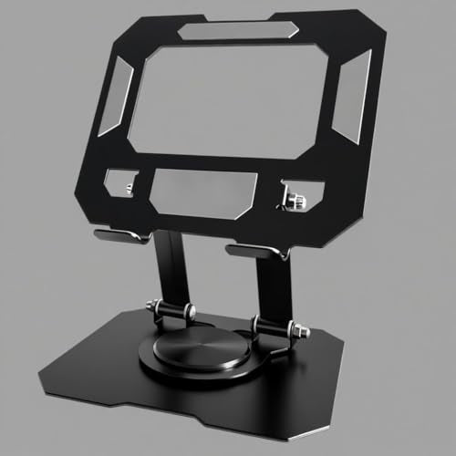 2026 Tablet Stand for iPad, 360° Rotating Desktop Holder,- Black - size: Black-1 PACK