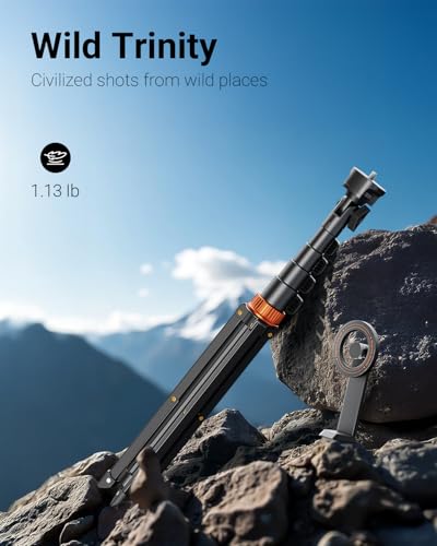 VIMOSE 66" Magnetic Phone Tripod, Tripod for iPhone with Remote