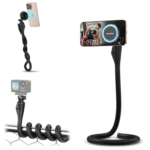 29.5'' Magnetic Flexible Gooseneck Phone Holder for iPhone Stroller Gym