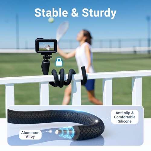 29.5'' Magnetic Flexible Gooseneck Phone Holder for iPhone Stroller Gym