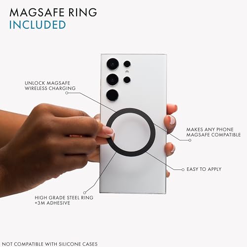 LOVEHANDLE Wallet for MagSafe + Kickstand - Colorful Daisies - color: Daisies