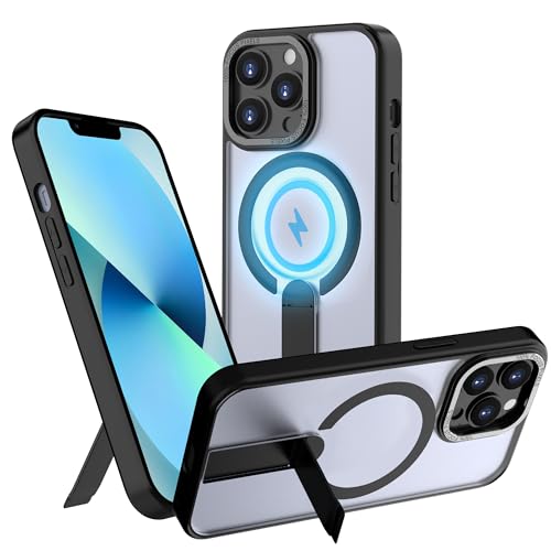 CEDO Magnetic Kickstand Case for iPhone 14 Pro, MagSafe Compatible Black - size: iPhone 14 Pro