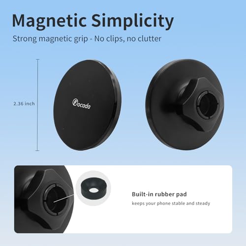 Car Phone Holder for BMW X3 F25 2011–2017 / BMW X4 F26 2014–2017 Accessories, Air Vent Magnetic Car Phone Mount, 360° Adjustable Phone Holder for iPhone 12–17 Series and Most Smartphones - size: Magnetic holder