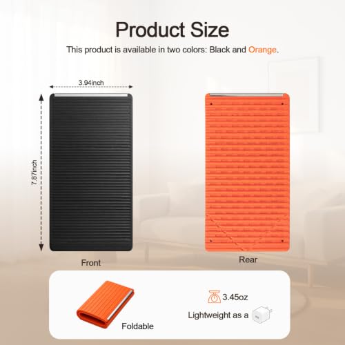 Silicone Phone Stand with Aluminum, Flexible Foldable Phone Holder