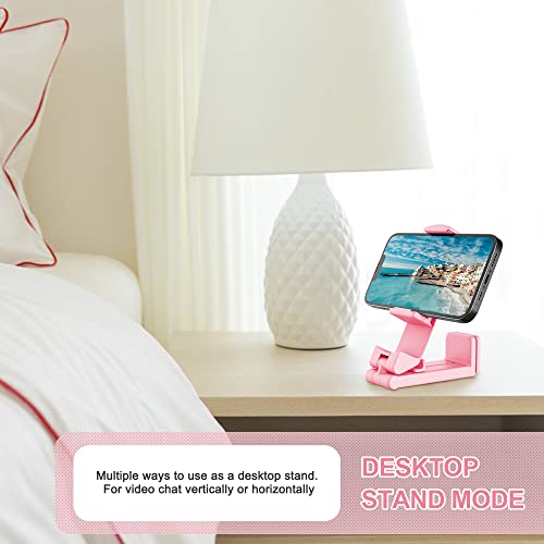 Perilogics Airplane Phone Holder Mount, Plane Travel Essentials, Pink - color: Pink