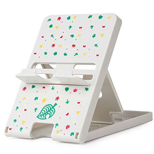 Foldable Stand for Nintendo Switch/2/Lite/OLED, Adjustable Switch Holder - color: White