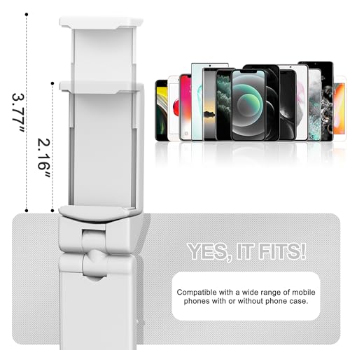 Perilogics Airplane Phone Holder Mount, Plane Travel Essentials (White) - color: White
