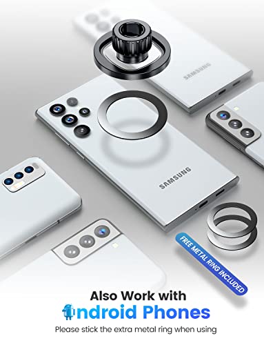 eSamcore Magsafe Magnet Head for Car Mount, Universal for Magsafe Car Mount 18 PCS Magnets Replacement, Fit for 17mm Ball Joint Magnetic Phone Holder for Car Dashboard/Windshield/Air Vent