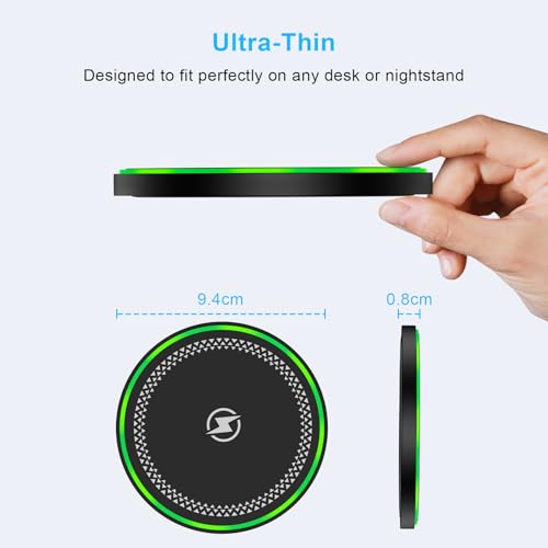 Wireless Charger Fast Charging Pad Wireless Phone Charger Pad