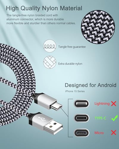 iPhone 17e 18 Wall Charger & USB-C Cable, Charging Power Adapter USBC Cord - color: White, style: USB C