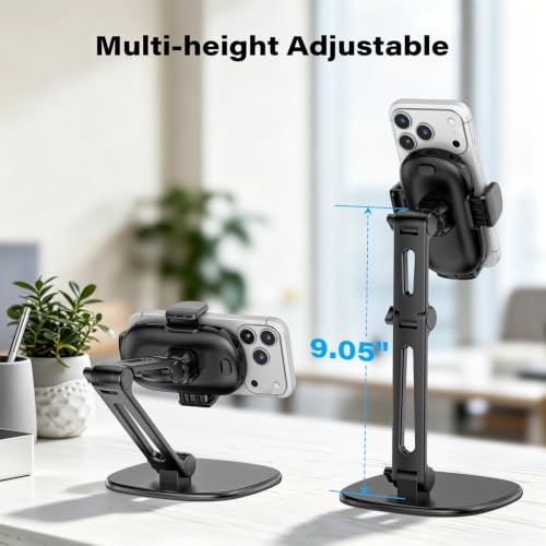 APPS2Car Wireless Charging Phone Stand for Desk - color: Black - Wireless Charging Stand