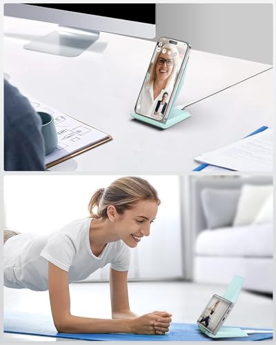 NANAMI Fast Wireless Charger, Nightstand Charging Stand with 20W PD Adapter - color: White-01