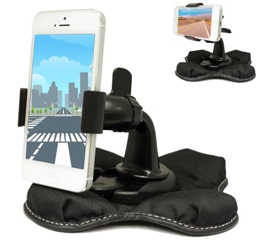 Claw-X" NonSlip Universal Smartphone Beanbag Friction Dashboard Mount