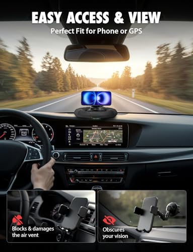 Bracketron NavMat GPS Dashboard Pad, Weighted Beanbag Friction Base