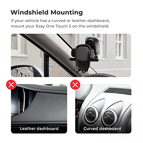 iOttie Easy One Touch Signature Dash/Windshield Smartphone Mount iPhone 18 - style: Signature