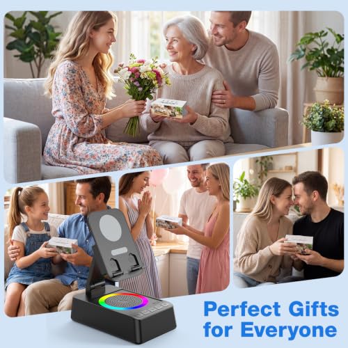 TARKARI Induction Speaker, Phone Stand with Speaker, Bluetooth Speakers