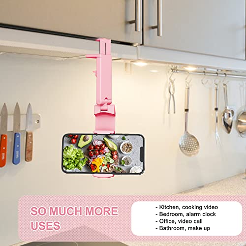 Perilogics Airplane Phone Holder Mount, Plane Travel Essentials, Pink - color: Pink