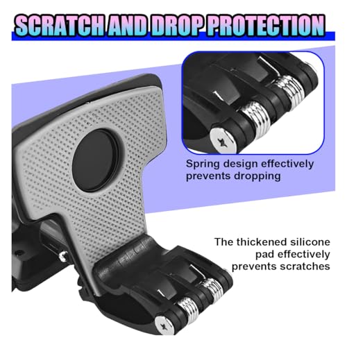Universal Car Phone Holder Mount, 360 Degrees Rotation, ABS (1PC) - size: 1PC