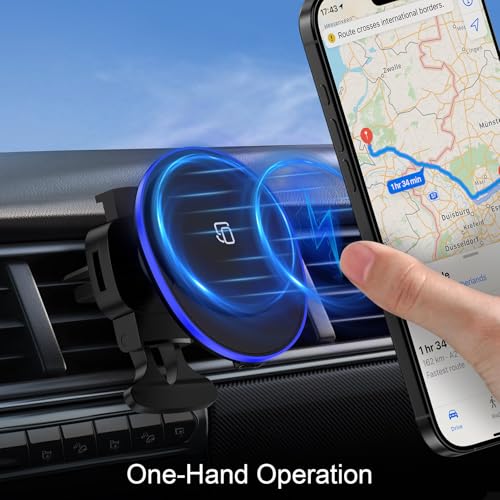 for Samsung Car Charger Wireless Car Mount Charger for Galaxy S26 Ultra S25 - color: Black-1