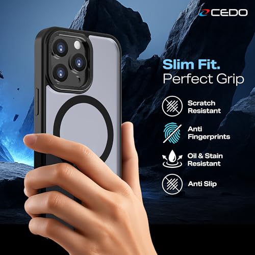CEDO Magnetic Kickstand Case for iPhone 13 Pro, MagSafe Compatible Black - size: iPhone 13 Pro