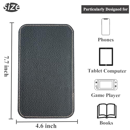 Airplane Travel Essentials for Flying Flex Flap Cell Phone Holder & Flexible Tablet Stand for Desk, Bed, Treadmill, Home & in-Flight Airplane Travel Accessories(1-Lichee Black) - color: 1-Lichee Black