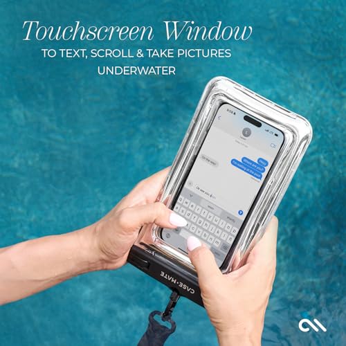 Case-Mate IP68 Waterproof Phone Pouch - Silver Chrome - color: Silver Chrome